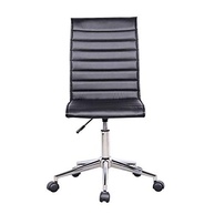 Cadeira de Escritório Secretária Giratória Marilyn Preta - Conforto Ergonômico e Estilo Moderno - imagem 5