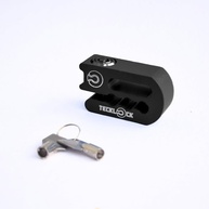 Trava de Disco TeckLock Preta: Segurança Máxima para Sua Moto - imagem 1