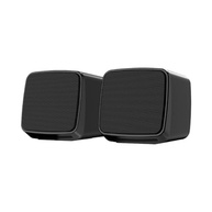 C3Tech Speaker 2.0 SP-40BK Preta conexao de audio P2 e alimentacao via USB - imagem 3