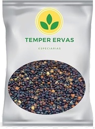 Quinoa Em Grãos Preta 100% Pura 500g - imagem 1