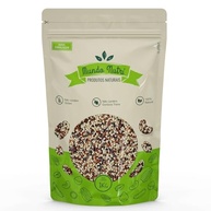 1kg Mix De Quinoa Branca, Preta e Vermelha Grãos Mundo Nutri - imagem 2