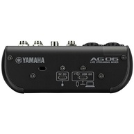 Mesa de Som Yamaha AG06MK2 Preta: Áudio Profissional para Streaming e Criação - imagem 4