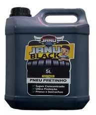 Pretinho Para Pneu Janu Black 5L: Brilho Duradouro e Resistente à Água - imagem 1