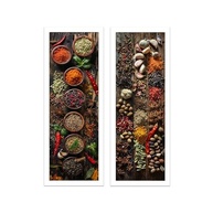Kit 2 Quadros Decorativos para Cozinha e Área Gourmet - Design Moderno em Preto - imagem 4