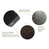 Tapete Borracha Honda CR-V 2006-2011 Preto 2 Peças - Proteção e Estilo Premium - imagem 4