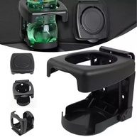 Kit 2 Suportes para Copos Dobrável Universal Preto - Praticidade e Estilo para Seu Carro! - imagem 3