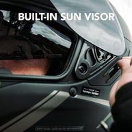 Capacete Sena Stryker Unissex para Motocicleta de Rua - Preto Fosco (Adulto) - imagem 5
