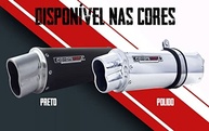 Escape Coyote RS5 Boca 8 Oval Alumínio Preto para CG 150 Titan/Fan/Start (2014/2015) e CG 160 Fan/Start (até 2017) - imagem 4