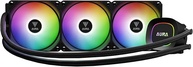 Water Cooler Gamdias Aura GL360 Preto ARGB AMD AM5 Intel LGA 1851 - imagem 1