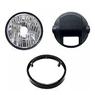 Farol Completo Titan 150 e Fan 150 com Aro Preto - imagem 1