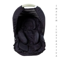 Apoio Redutor Anatômico Universal para Bebê: Conforto e Segurança em Viagens (Preto) - imagem 4