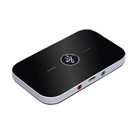 Transmissor e Receptor Bluetooth 5.0 Gazechimp A2DP 4W: Som Estéreo Sem Fio em Preto - imagem 4