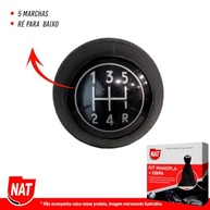 Manopla e Coifa Câmbio Ecosport 2003-2006 Preto com Lente - Upgrade Completo - imagem 3