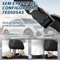 Organizador de Porta-Malas de Carro Grande 86x47cm - 8 Bolsas - Preto - imagem 5