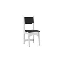 Sala de Jantar Nicoli: Elegância em Branco e Preto - imagem 2