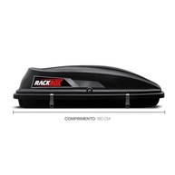 Bagageiro Rackbox 600L Preto: Mais Espaço e Segurança para Sua Viagem - imagem 3