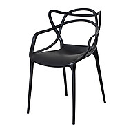 Cadeira Allegra: Conforto e Design em Preto - imagem 2
