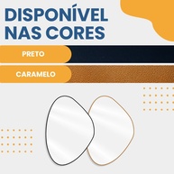 Espelho Glamour 100x70cm: Elegância em Preto - imagem 2