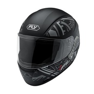 Capacete Moto FLY F-9 Preto Fosco/Grafite: Segurança e Estilo para Você! - imagem 3