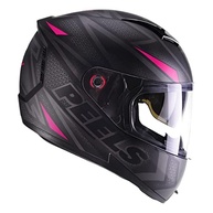 Capacete Moto Peels Icon Fast Preto Fosco Rosa - Segurança e Estilo para Sua Pilotagem - imagem 3