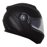 Capacete Norisk Route FF345 Preto Fosco: Segurança e Conforto para Sua Pilotagem - imagem 1