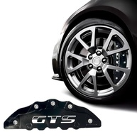 Kit 4 Capas Pinça de Freio Automotivo GTS - Design Esportivo e Proteção Premium (Preto) - imagem 3