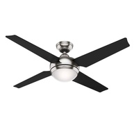 Ventilador de Teto Hunter Fan Sonic Preto 4 Pás com Luminária Integrada 220V - imagem 1