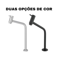 Torneira de Banheiro Link Alta: Elegância em Inox Preto - imagem 2