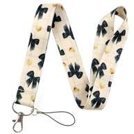 Lanyard Kawaii: Porta Crachá e Celular Gatinho Preto - imagem 3