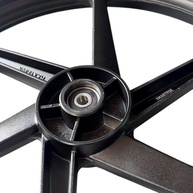 Par de Rodas Liga Leve Bros 160 Freio a Disco - Modelo Original Preto 6 Pontas - imagem 4
