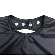 Babador Manga Longa Liso (Preto) - BLW Impermeável - imagem 4