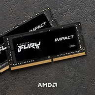 Memória Notebook Kingston Fury Impact 16GB DDR4 3200 Mhz - Preto - imagem 3