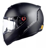 Capacete Peels Icon 23 Classic Preto Fosco/Grafite - Segurança e Estilo para Sua Moto - imagem 2