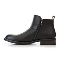 Ferro Aldo Botas de Motocicleta Masculinas Casuais com Zíper e Fivela, Preto, 12 - imagem 5