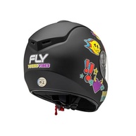 Capacete Moto Infantil Fly Young Vibes Preto Fosco: Segurança e Estilo para Pequenos Aventureiros! - imagem 5