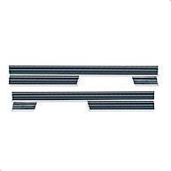 Friso Lateral Fiat 147/Oggi/Spazio: 6 Peças Preto - imagem 2