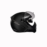 Capacete Peels Mirage Classic Preto Fosco/Grafite: Estilo e Segurança para Sua Moto - imagem 5