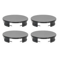 Kit 4 Calotas Centrais Aro Roda 65mm Preto ABS Premium - Upgrade Visual Carro - imagem 2