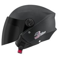 Capacete Aberto Pro Tork New Liberty 3 Elite Fosco Preto Tamanho 58 com Viseira Fumê - imagem 2