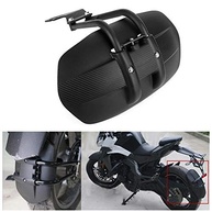 Para-lama Traseiro Universal Moto Aço Inox - Proteção e Estilo Preto - imagem 5