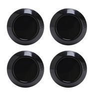 Tampas Centrais de Aro 76mm para Rodas de Carro - Design Elegante e Proteção Duradoura (Preto) - imagem 5