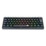 Redragon TECLADO MECANICO GAMER FIZZ RGB PRETO SWITCH MARROM - imagem 5