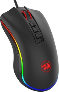 Mouse Gamer Redragon Cobra, Chroma RGB, 10000DPI, 7 Botões, Preto - imagem 1