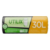 Saco para Lixo 30L Utilix - Rolos com 30 Unidades, Preto, Alta Resistência e Tecnologia Anti-Vazamento - imagem 3