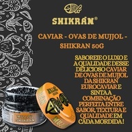 Caviar Preto Ovas de Mujjol Shikran Eurocaviar Pote 50g - imagem 4