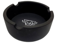 Cinzeiro de Silicone Squadafum: Resistente, Estiloso e Indestrutível | Preto Redondo Pequeno - imagem 2