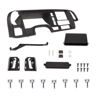 Kit Painel Duplo Din LEAPTREND para GMC Sierra/Yukon e Chevrolet Silverado/Tahoe - Preto - imagem 1