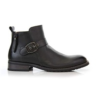Ferro Aldo Botas de Motocicleta Masculinas Casuais com Zíper e Fivela, Preto, 9.5 - imagem 3