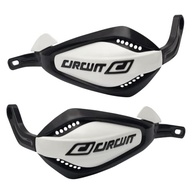 Protetor de Mão Circuit P4 AL para Guidão de Alumínio - Preto/Branco - imagem 2