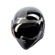 Capacete Peels F-21 North Aberto Moto Preto/Grafite com Queixeira Removível - Segurança e Estilo - imagem 3